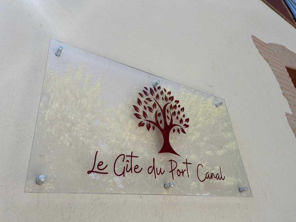Le Gite Du Port Canal Moissac Exterior foto